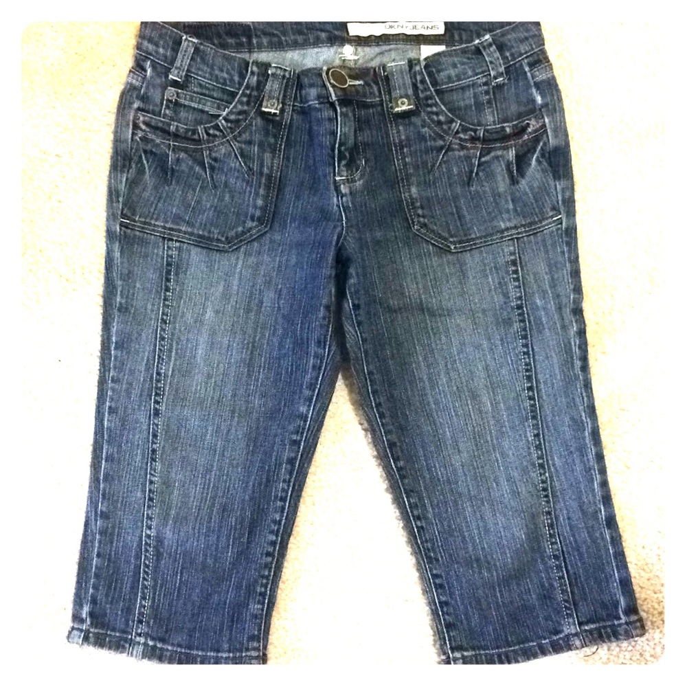 🔥DKNY skinny jeans breeches